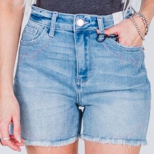 Judy Blue Light Blue Jean Shorts